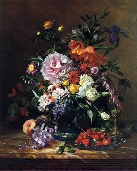 unknow artist Floral, beautiful classical still life of flowers.114 Sweden oil painting art